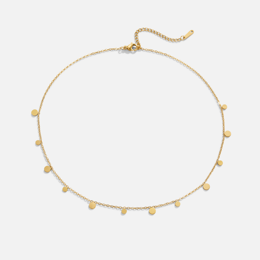Collar de gotas de Agatha