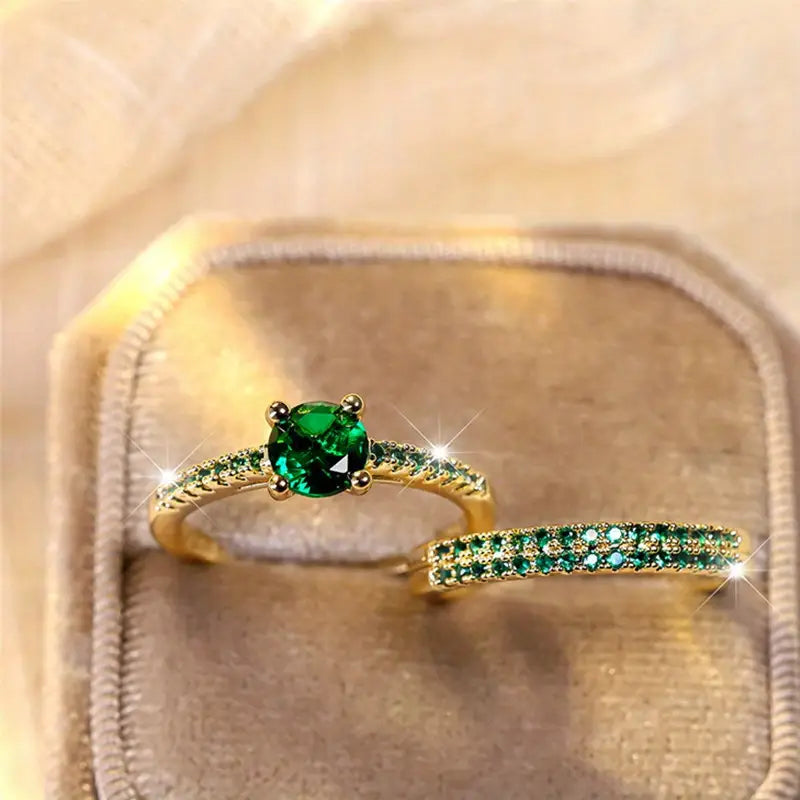 Conjunto de Anillos Duo Serena