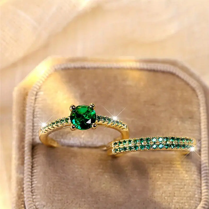 Conjunto de Anillos Duo Serena