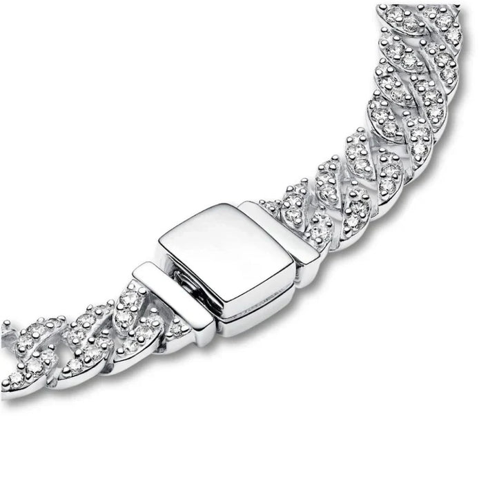 Pulsera Cubana de Moissanita