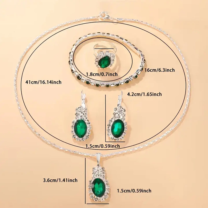 Conjunto de Joyería Seloria Grevalyn