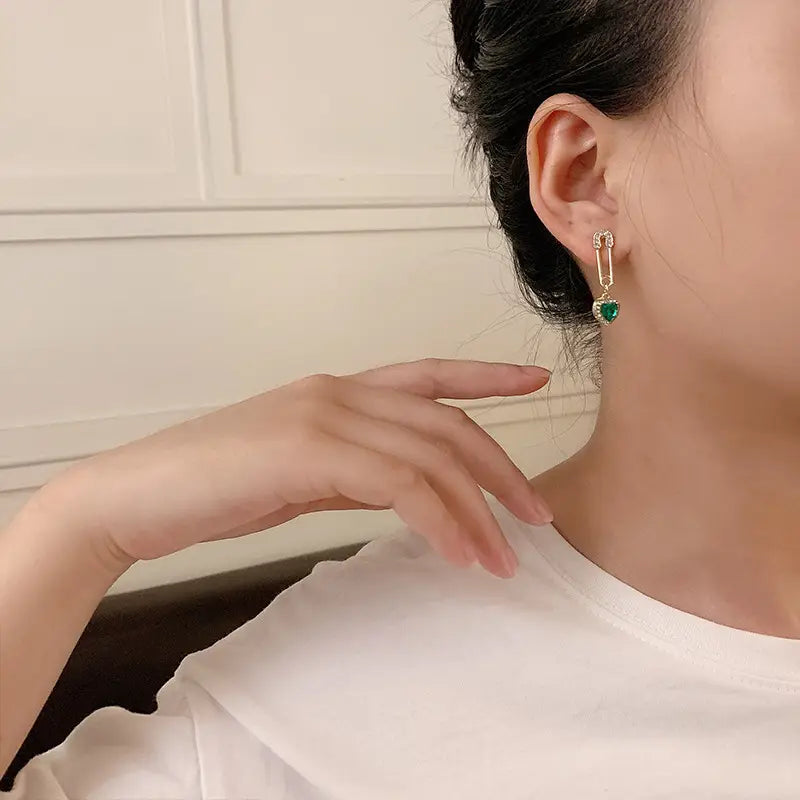 Pendientes Colgantes Amarisse Viridelle