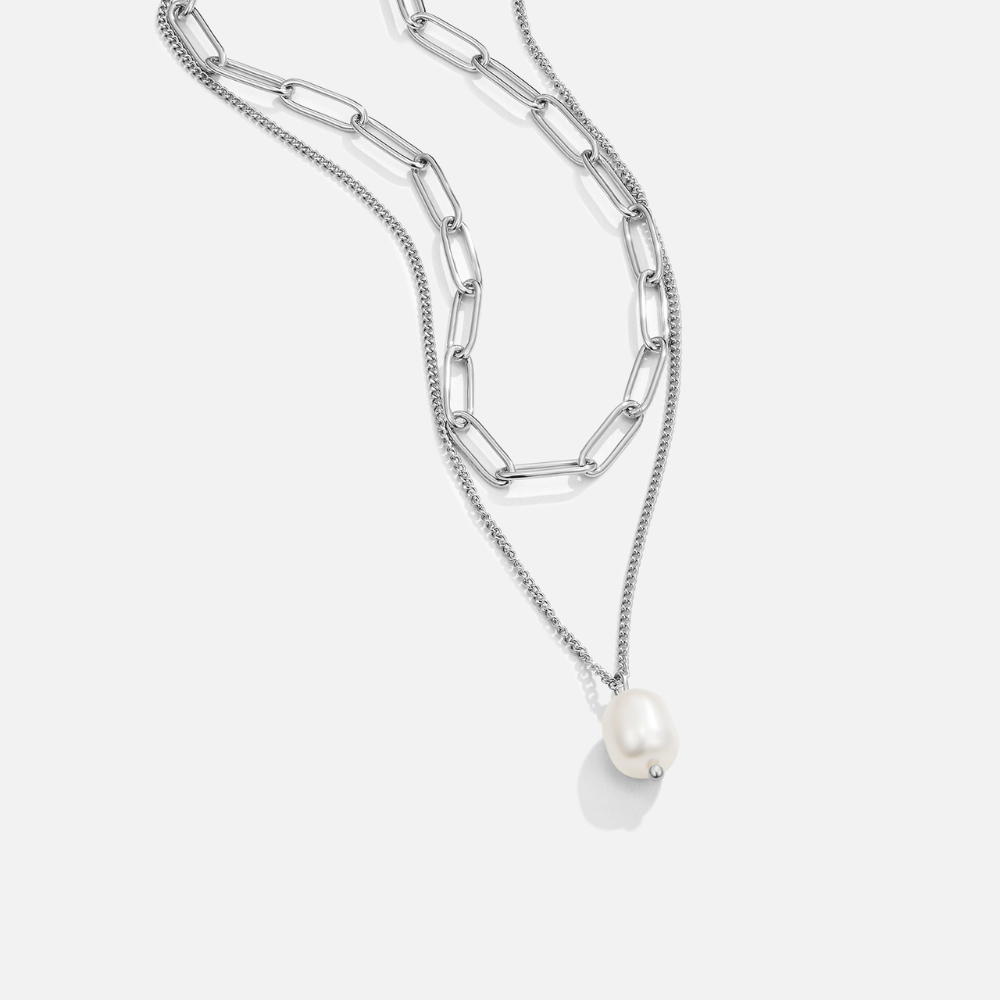 Collar Angela Perlen