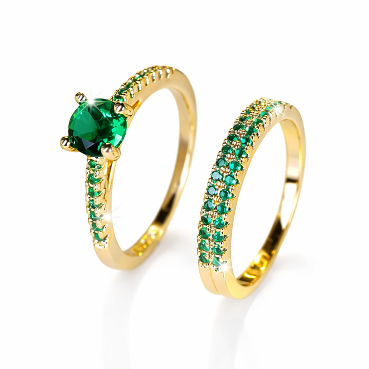 Conjunto de Anillos Duo Serena