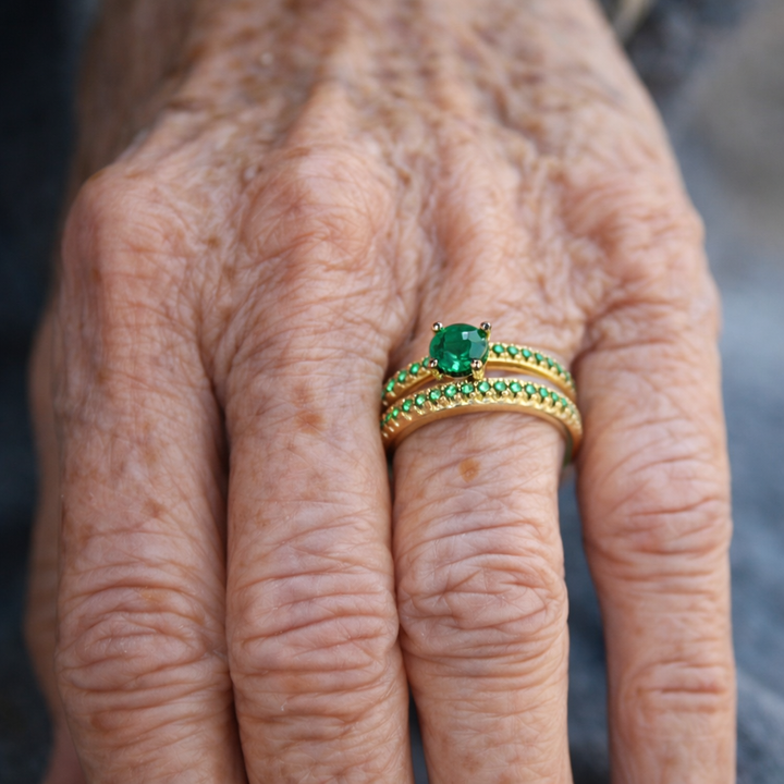 Conjunto de Anillos Duo Serena