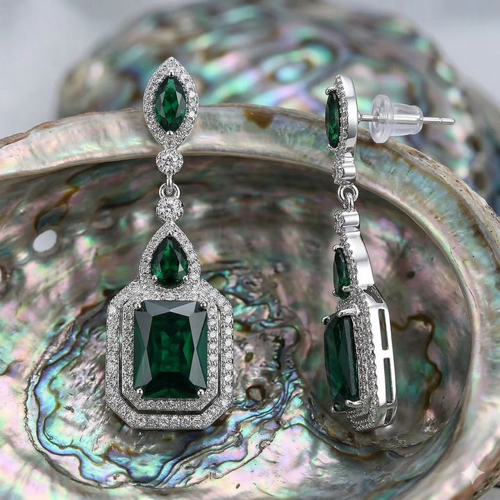 Pendientes Clarion Verdancia
