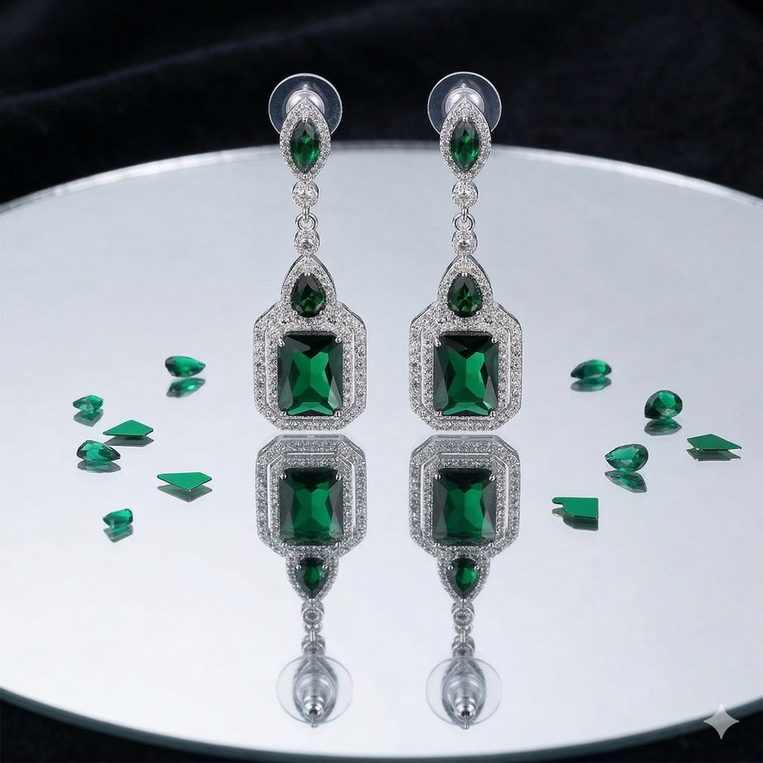 Pendientes Clarion Verdancia