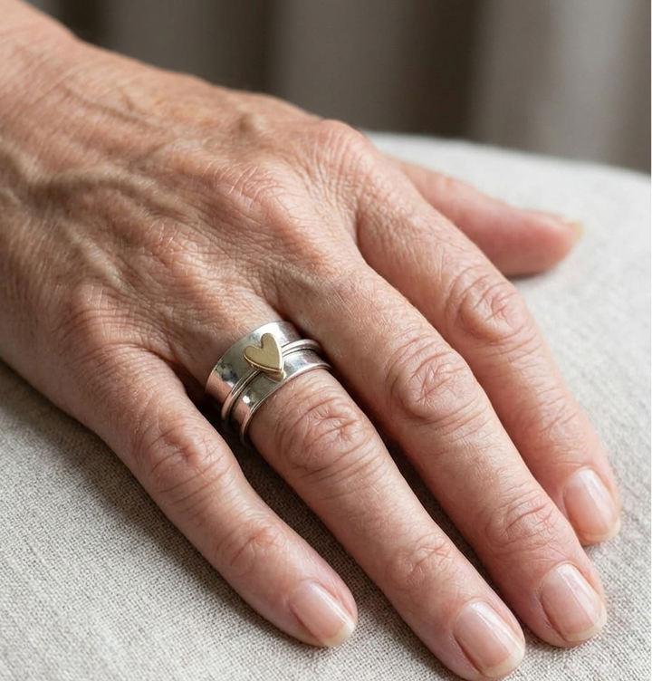 Anillo Mireia con Corazón