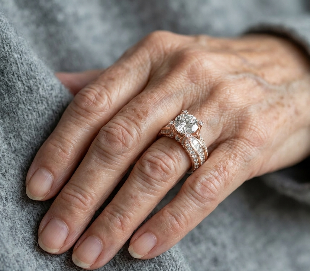 Anillo Vintage de Circonia