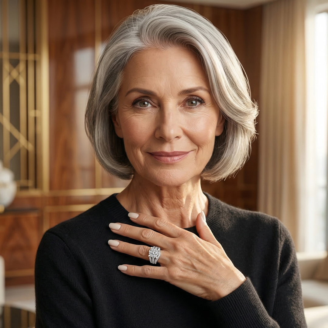 Anillo Vintage de Circonia