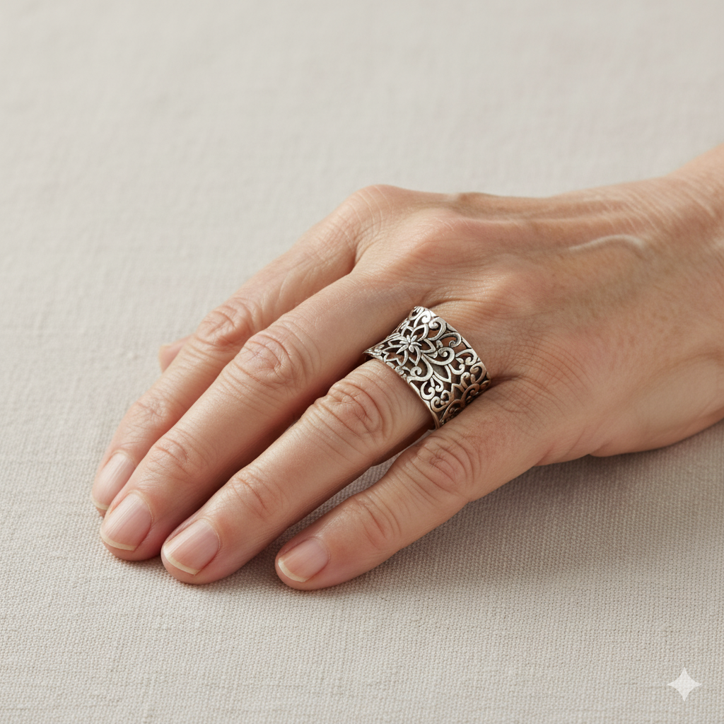 Anillo Carolina Hueco Vintage