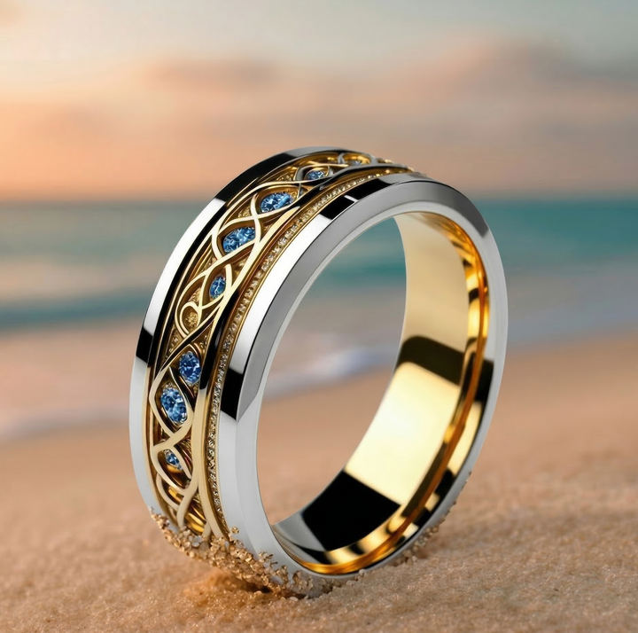 Anillo infinito vintage