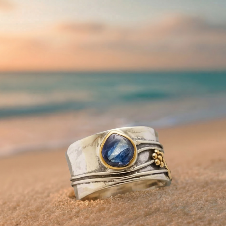 Anillo Manuela de Meditación Bohemio de Edelstein