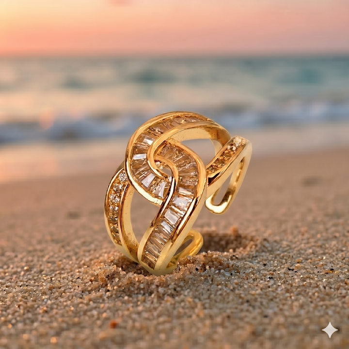 Anillo Adriana Ajustable Elegante
