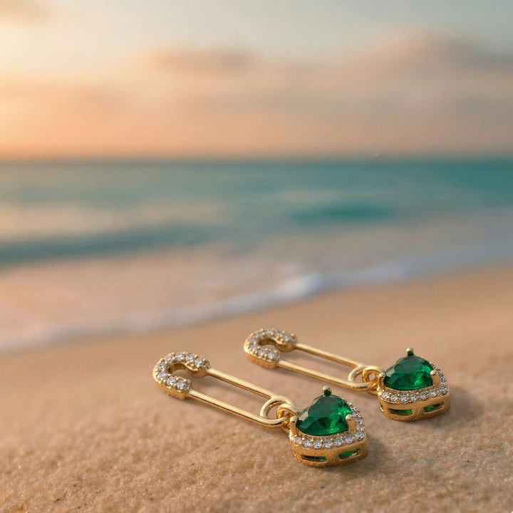 Pendientes Colgantes Amarisse Viridelle