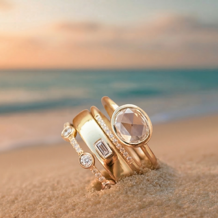 Conjunto de Anillos Raquel Vintage