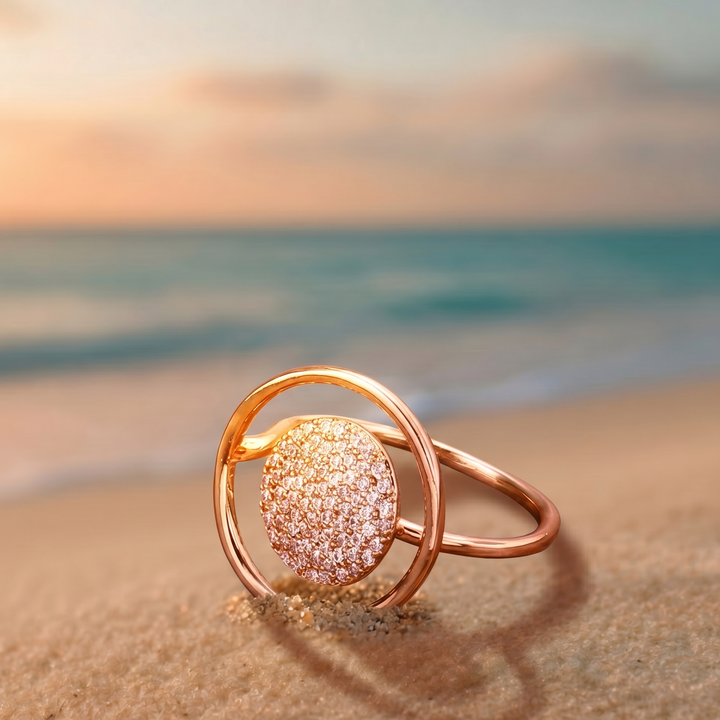 Anillo de dama único