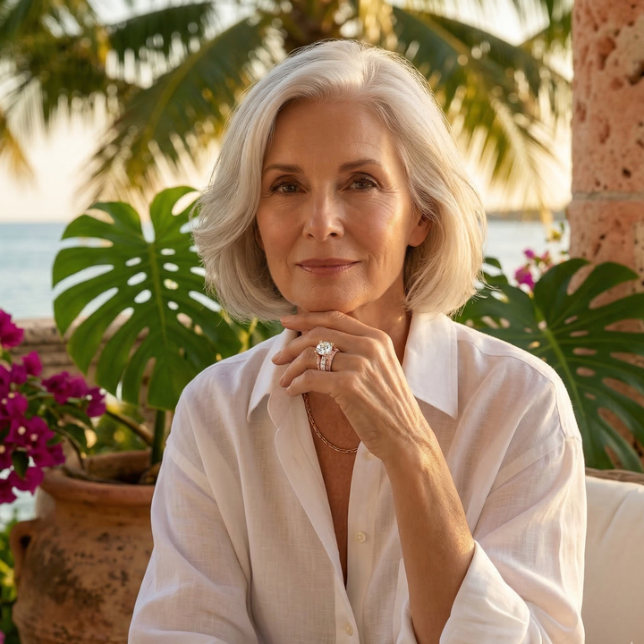 Anillo Vintage de Circonia