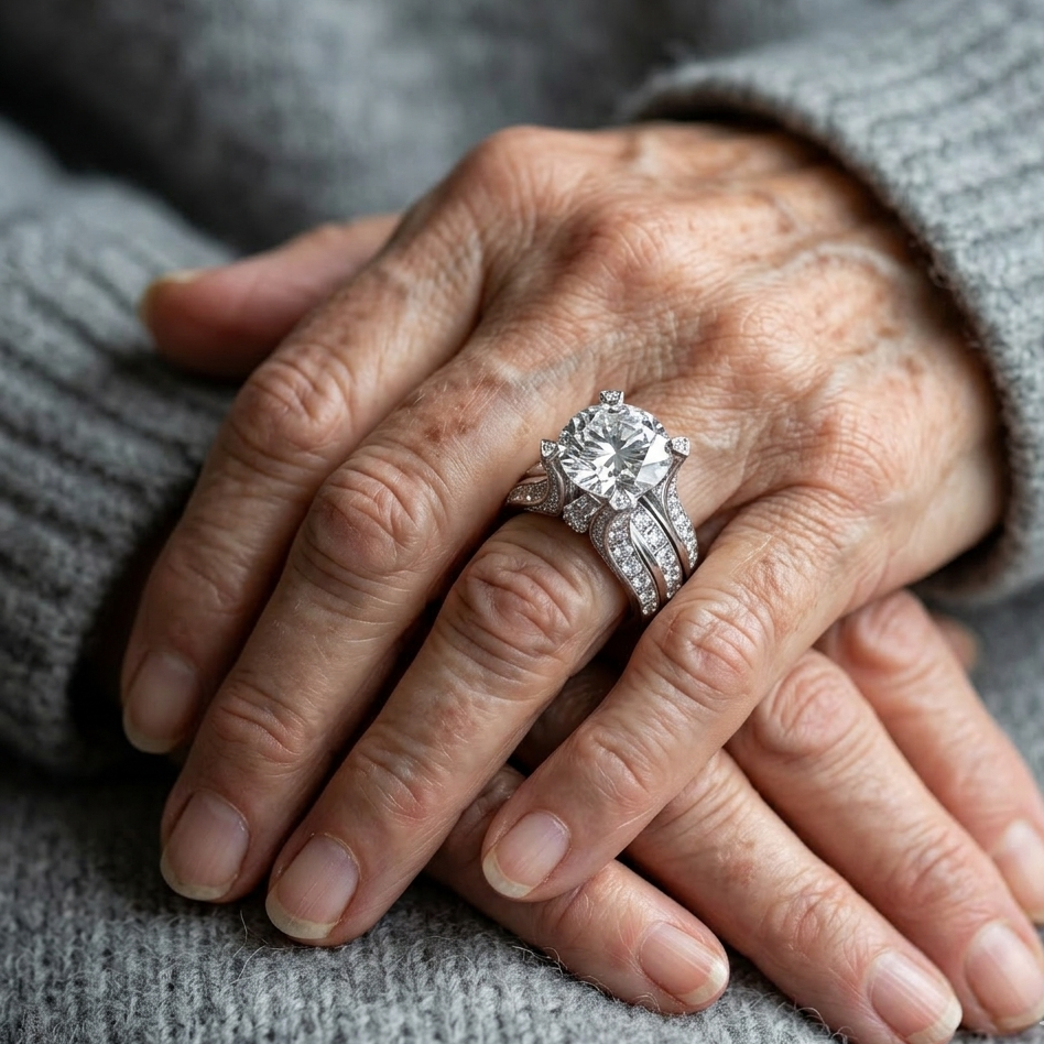 Anillo Vintage de Circonia
