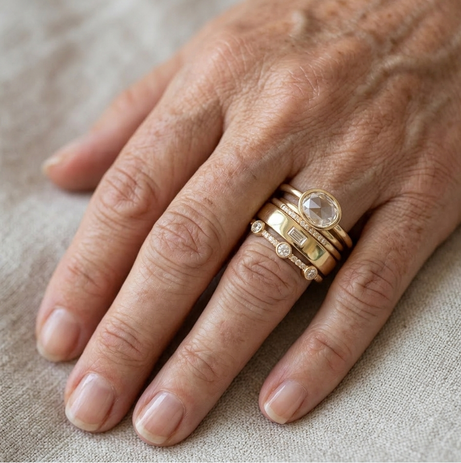 Conjunto de Anillos Raquel Vintage
