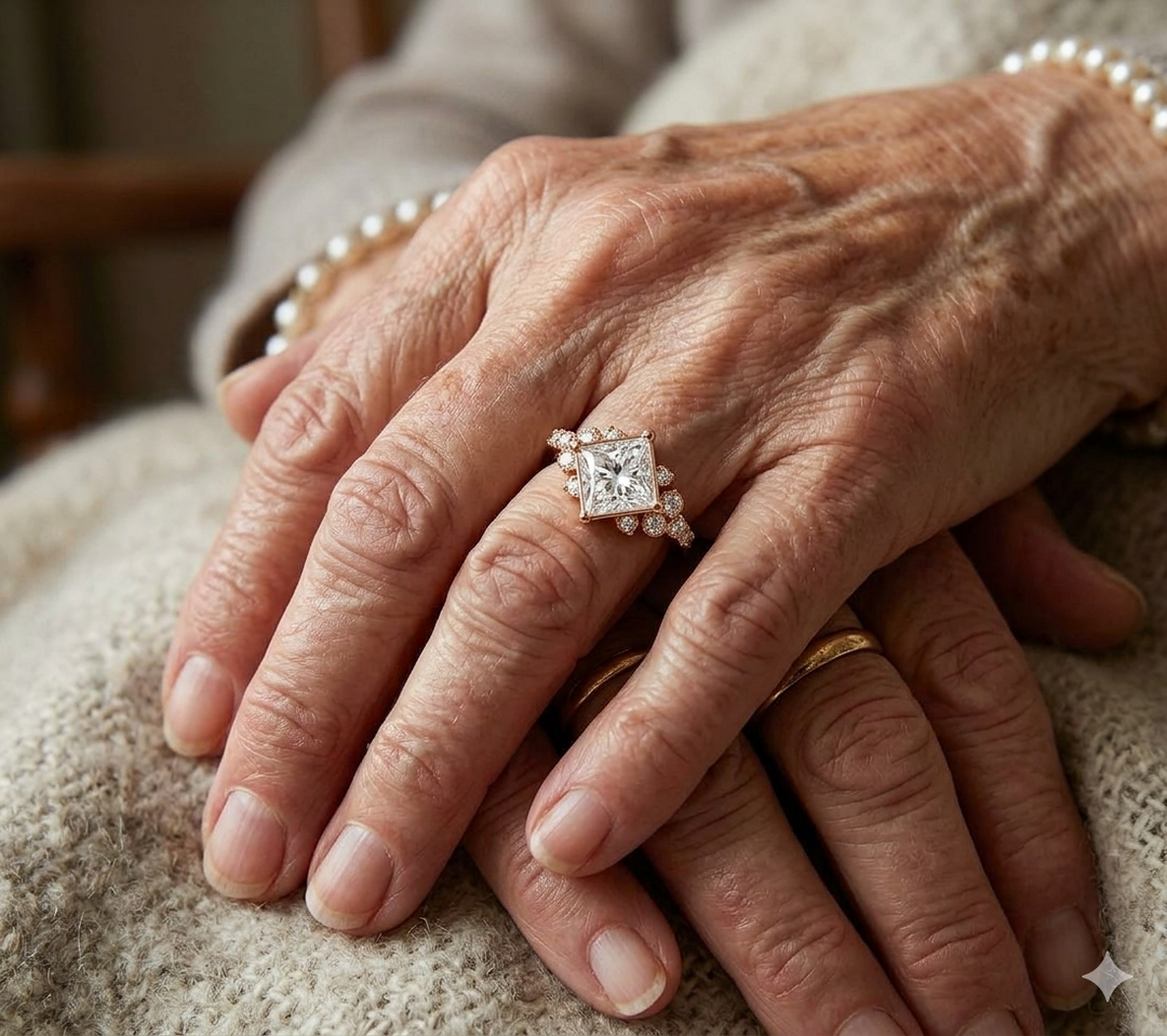 Anillo Leonor Elegante de Reina Delysian