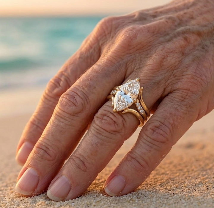 Anillo Corona caída