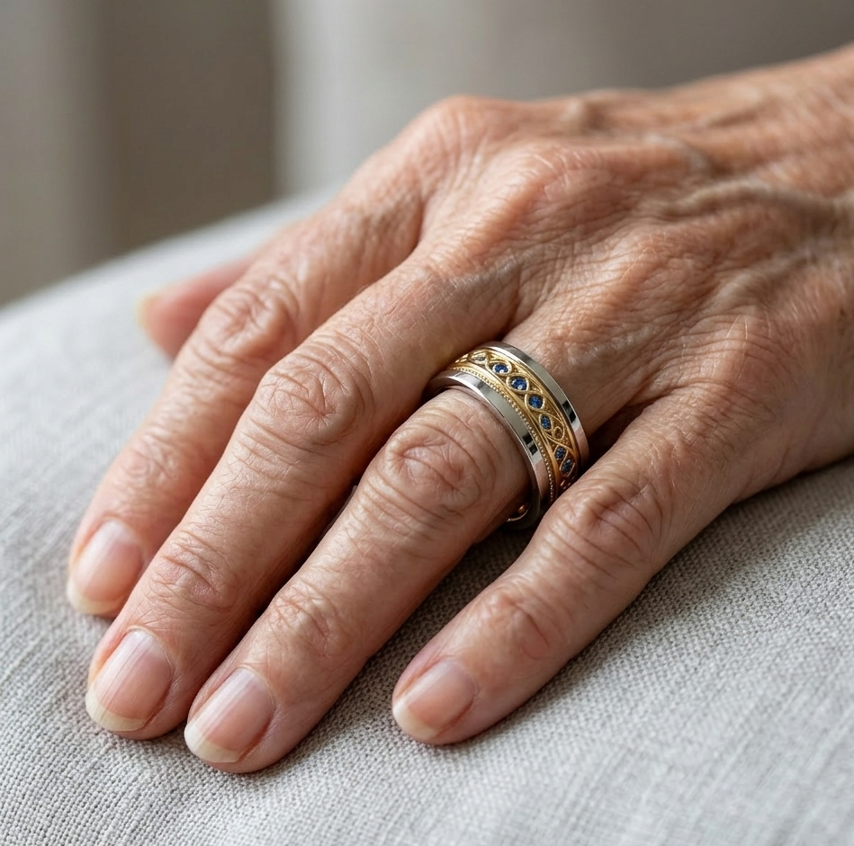 Anillo infinito vintage