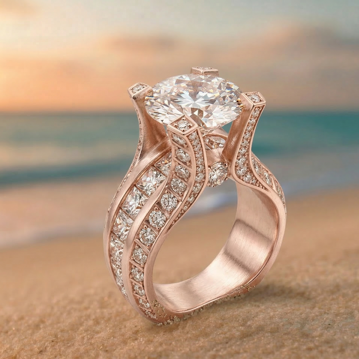 Anillo Vintage de Circonia