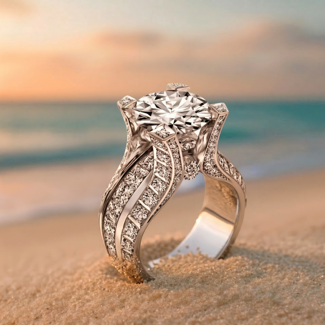 Anillo Vintage de Circonia