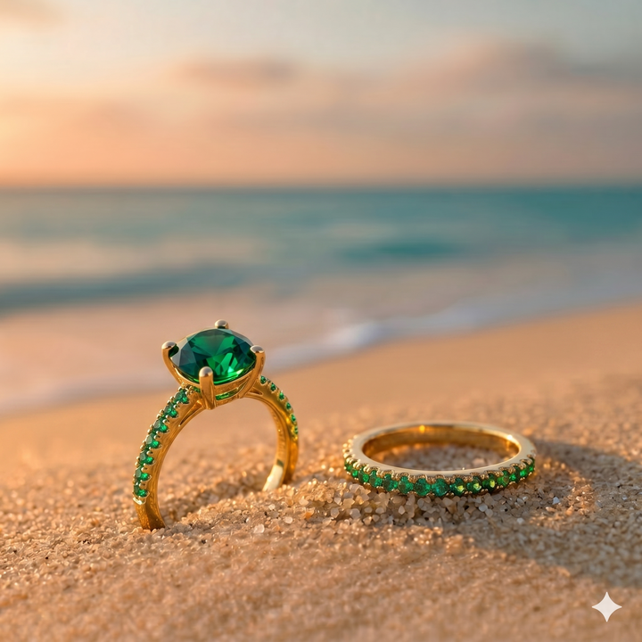 Conjunto de Anillos Duo Serena