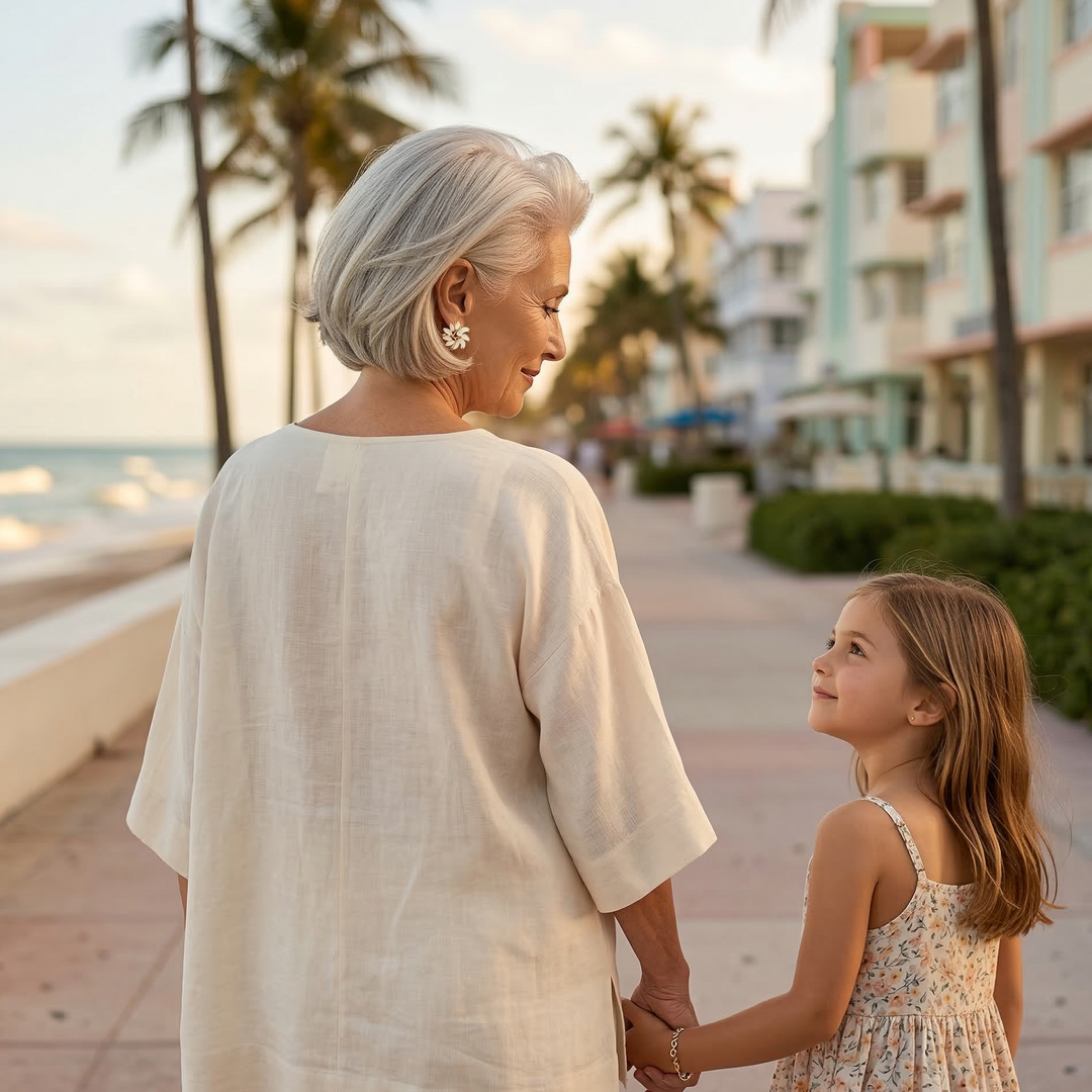 Pendientes de Aro con Flores de Ópalo