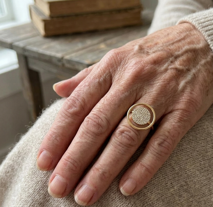 Anillo de dama único