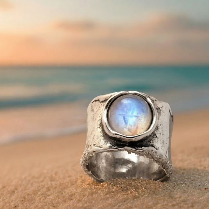 Anillo de piedra de luna