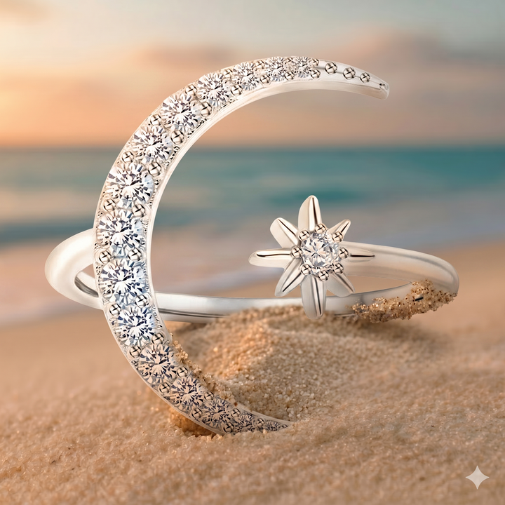 Anillo de Luna y Estrella