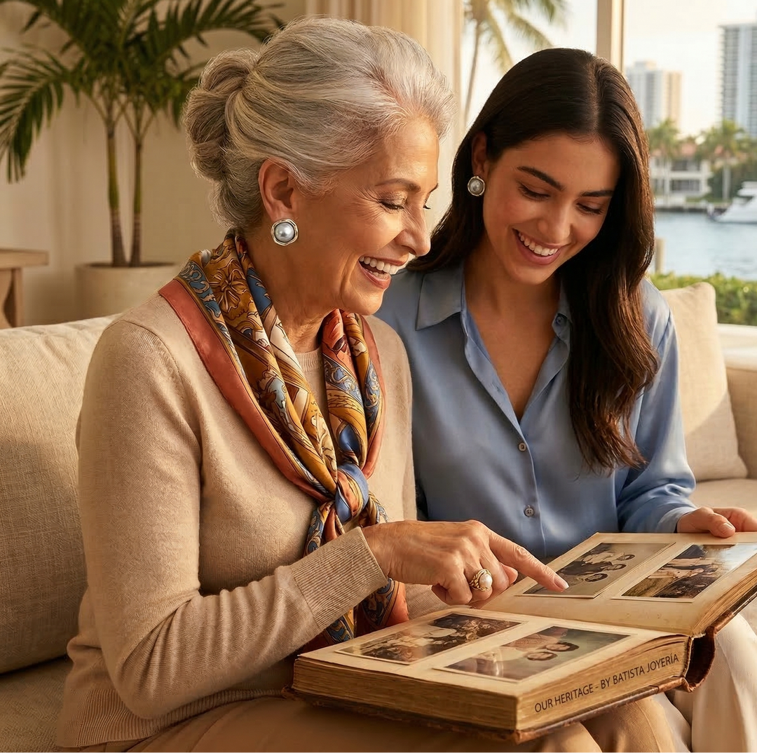 Pendientes Elegantes con Perla Negra