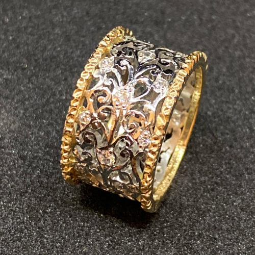 Anillo Teressa de Hiedra Vintage