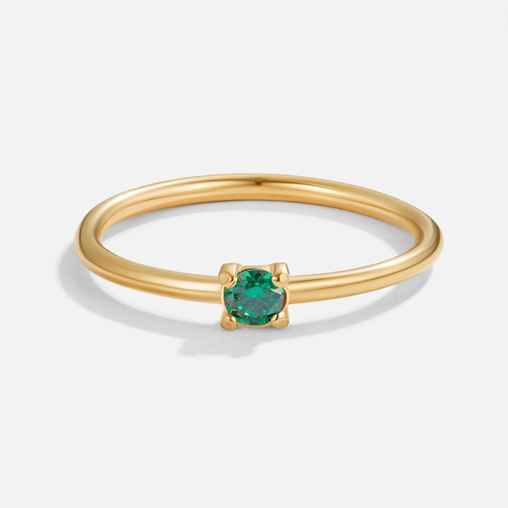 Anillos con piedra de nacimiento