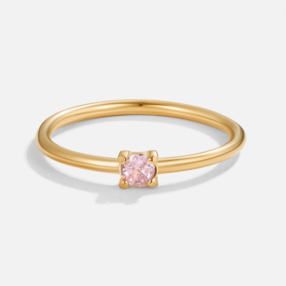 Anillos con piedra de nacimiento