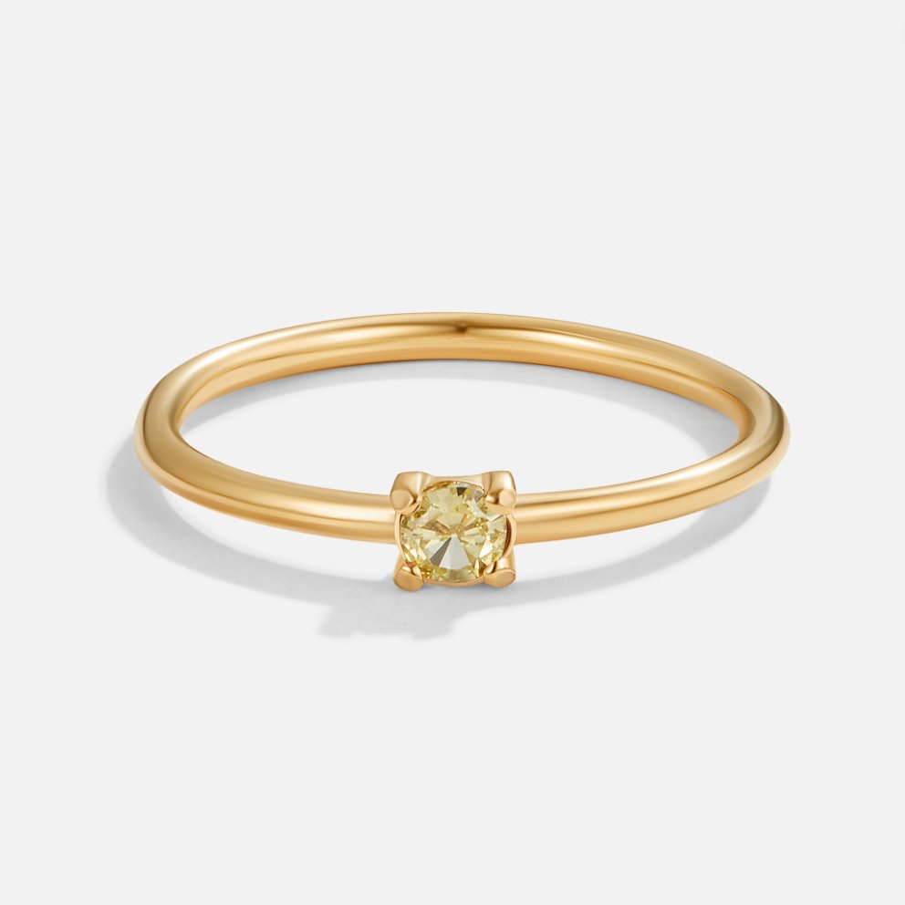 Anillos con piedra de nacimiento