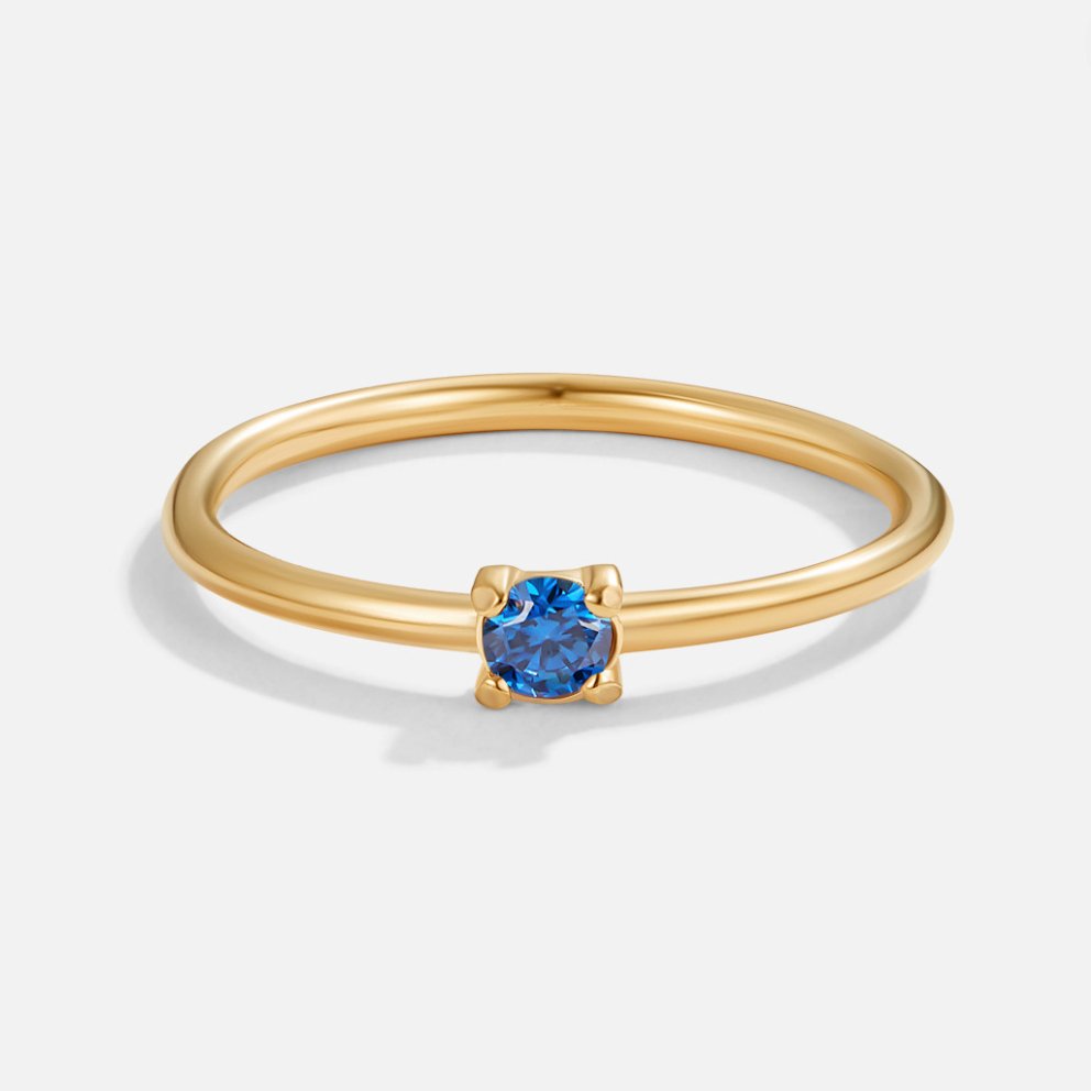 Anillos con piedra de nacimiento