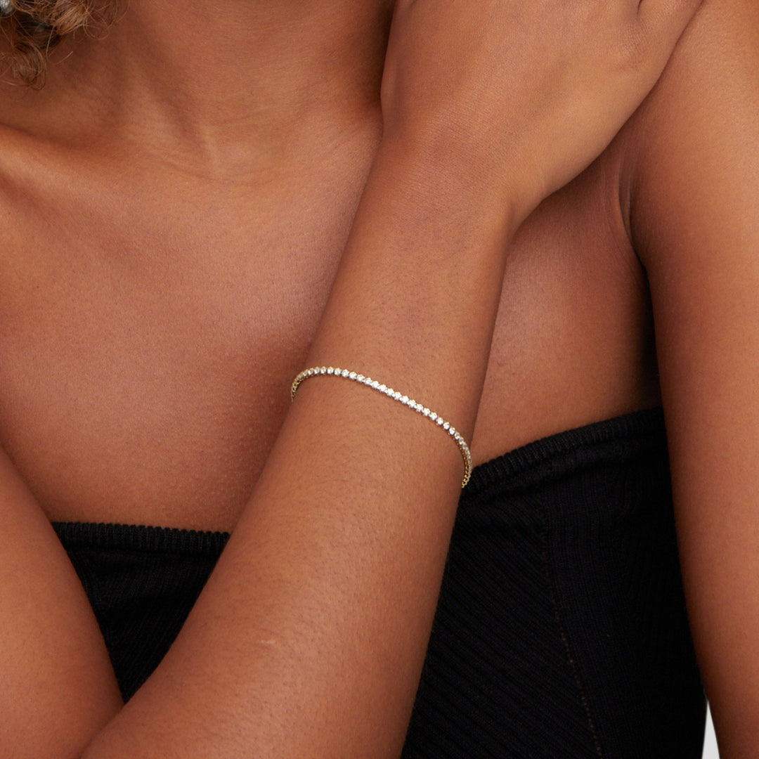 Pulseras de tenis Kordelie