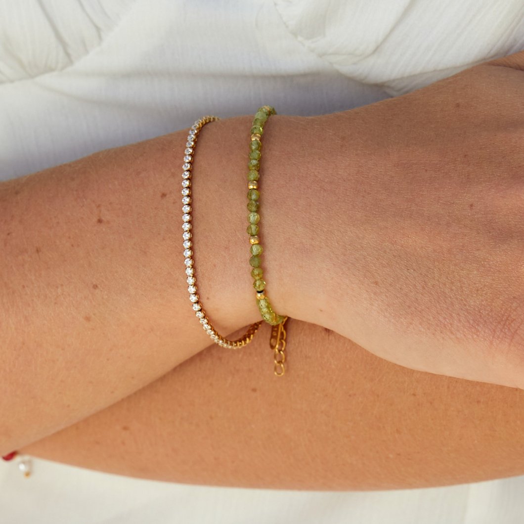 Pulseras de tenis Kordelie