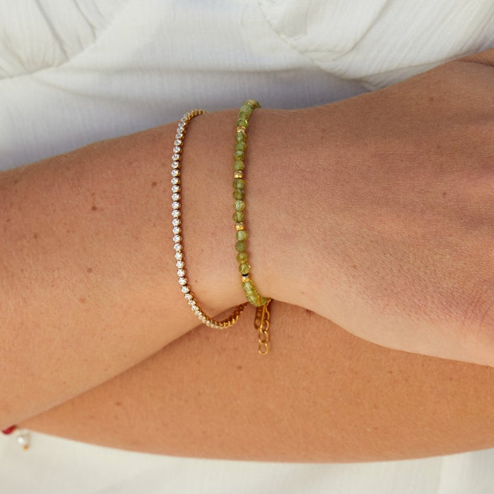 Pulseras de tenis Kordelie