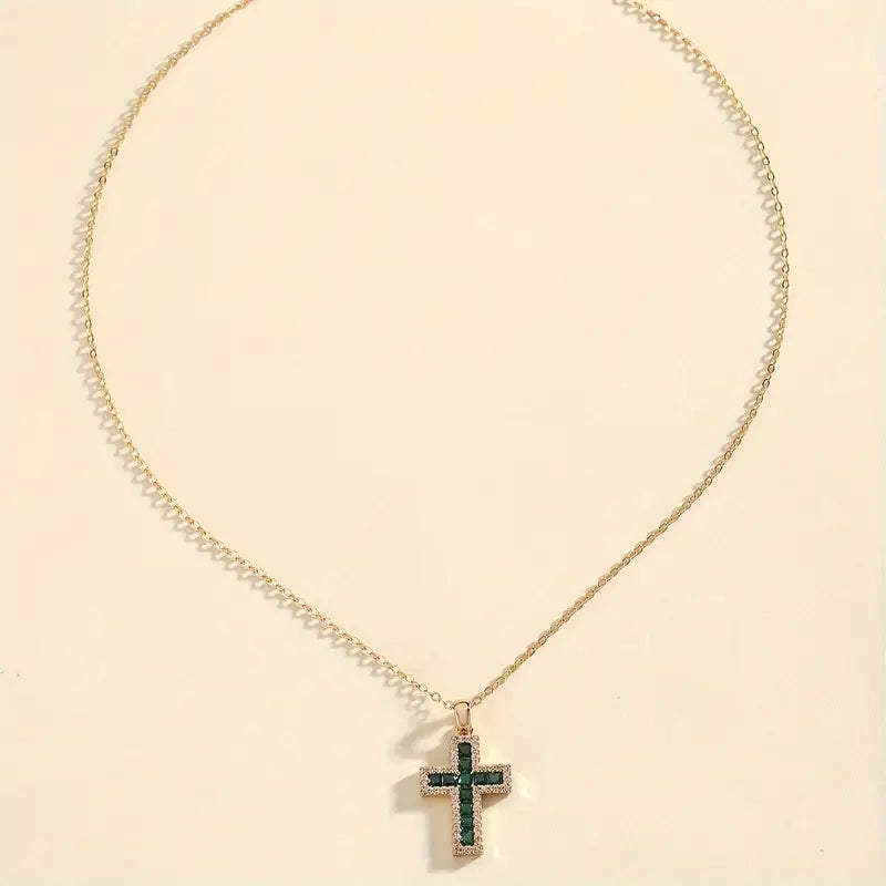 Collar Colgante Cruz Solène