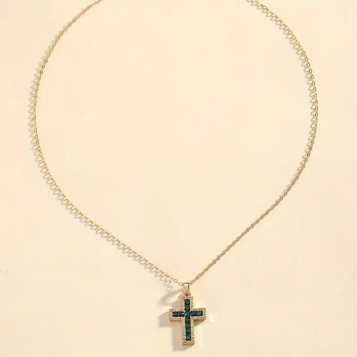 Collar Colgante Cruz Solène
