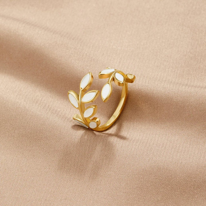 Anillo de flores de Olga