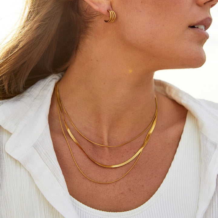 Collar de Dorado Multicapa