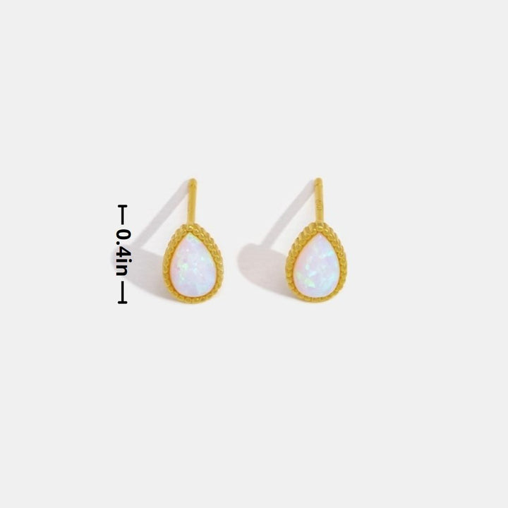 Pendientes de Ópalo de Gotas