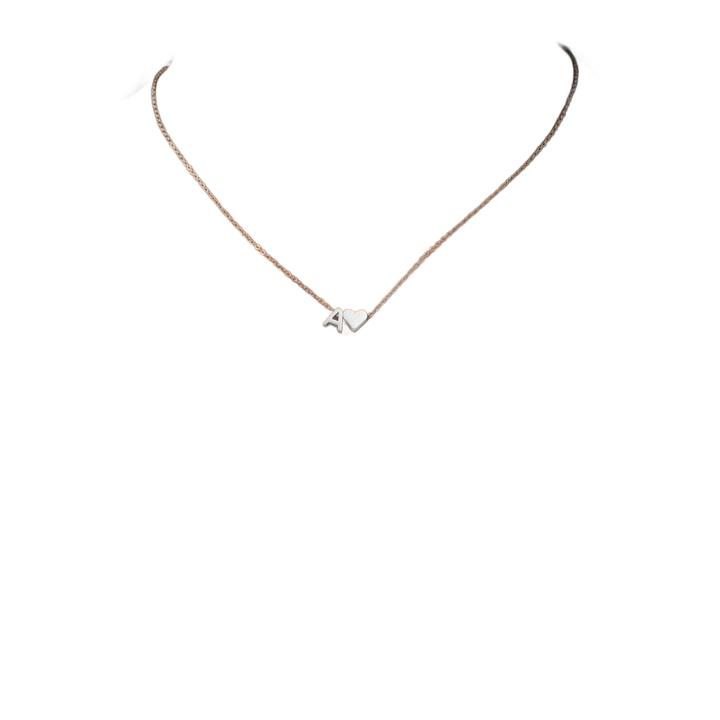 Amor Eterno & Collar de Plata con Carta