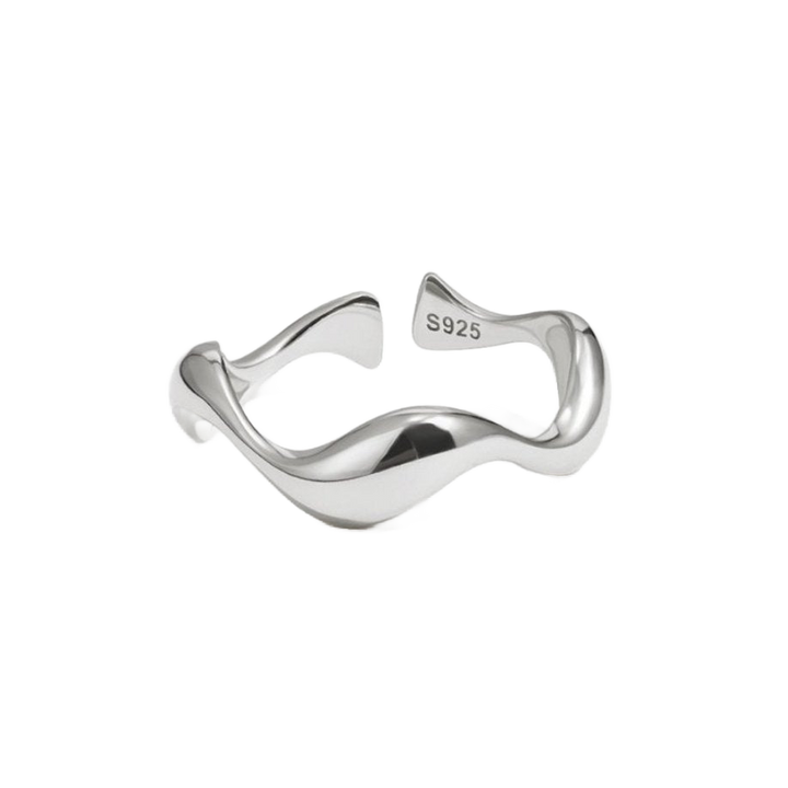 Anillo de olas del mar